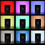 LED-лампа, студійне освітлення F99 RGB 22.5х16 см, фото 3