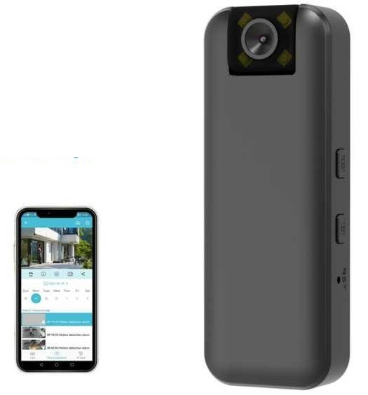 Нагрудна камера, відеореєстратор S11 4G з нічним баченням, фото 1