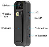 Нагрудна камера, відеореєстратор S11 4G з нічним баченням, фото 7