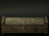 Набір 6-ти бронзових стопок "Київська Русь" в коробці з фанери, фото 3