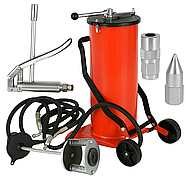 Нагнітач мастила ножний 3л LEX LXGG3L-4M, фото 4