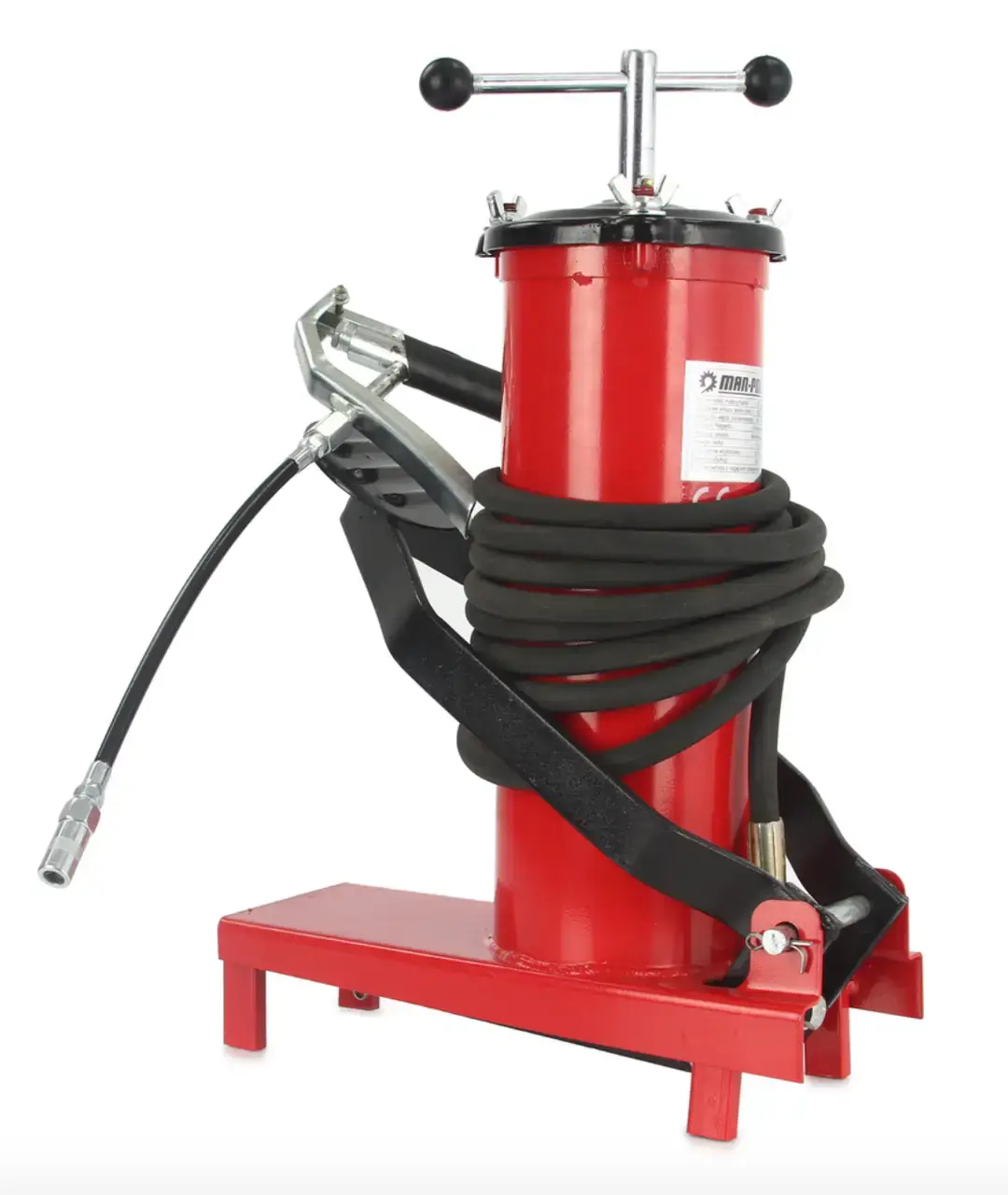 Нагнітач мастила ножний 3л LEX LXGG3L-4M, фото 1