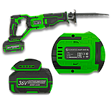 Акумуляторна шабельна пила Flinkertec АШП-36/6 (3000 ход/хв 36В), фото 4
