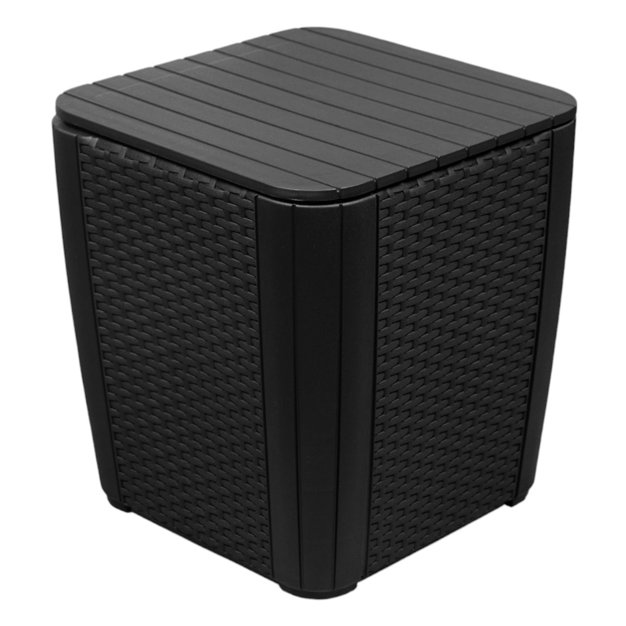 Стіл-скриня пластикова Keter Luzon Flat, графіт