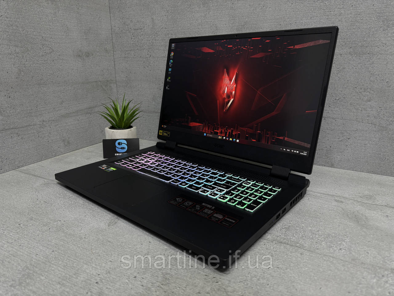 Ryzen 7 6800H Ігровий ноутбук Acer Nitro AN517-42 144Hz 16gb ddr5 RTX 3060