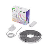 Адресна світлодіодна стрічка RGB Nanoleaf Smart Addressable Multicolor HD Lightstrip — 5 м, Matter, Homekit, фото 3