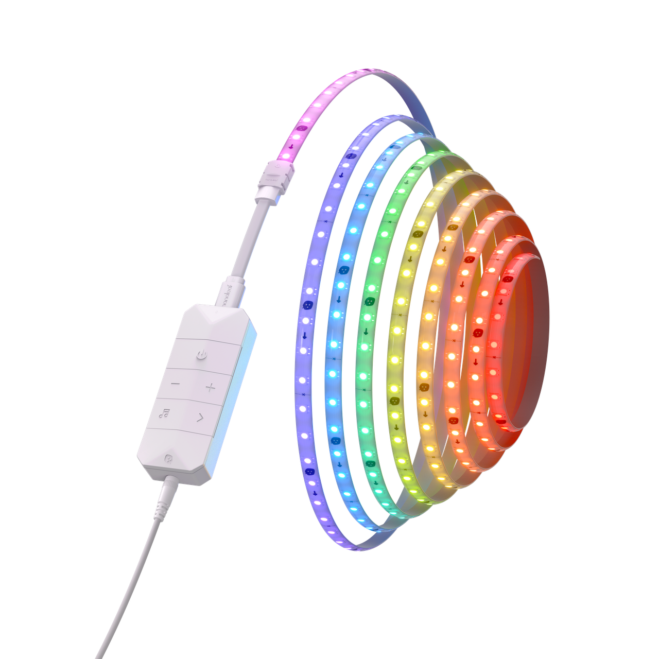 Адресна світлодіодна стрічка RGB Nanoleaf Smart Addressable Multicolor HD Lightstrip — 5 м, Matter, Homekit