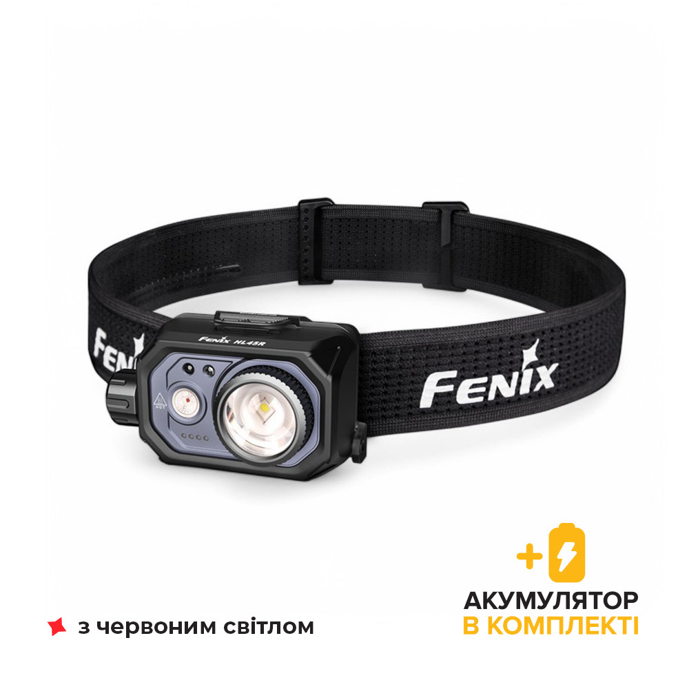 Налобний ліхтар Fenix HL45R з датчиком руху