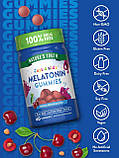 Мелатонін для дітей 2+ Nature's Truth Just 4 Kidz Sleep Melatonin Gummies Вишневий смак, 40 жувательних цукерок, фото 6