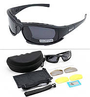 Окуляри тактичні з поляризацією DAISY X7 чорні