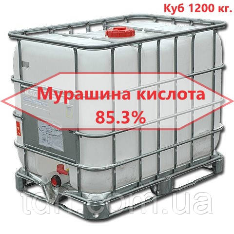 Мурашина кислота 85% Китай (куб 1200 кг)