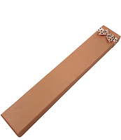 Картонний футляр для браслетів, ланцюжків ТБ-300 помаранчевий