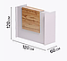 Ресепшн, стійка адміністратора для офісу РЦП - 8, колір Білий + Дуб артізан, фото 6
