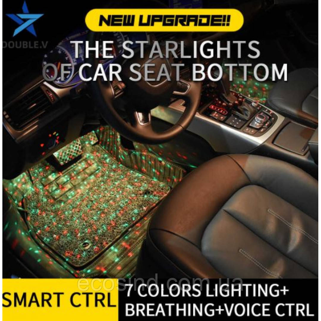 Зоряна RGB підсвітка салона авто A12