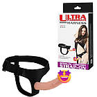 Страпон Ultra Passionate Harness водонепроницаємий фаллоімітатор для жінок для експериментів у спальні