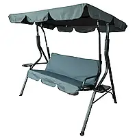 Гойдалка садова KRE3088 Садова гойдалка домашня 170х110х153 см Качелі для дачі (Садові гойдалки для дому та дачі) Гойдалки дачні
