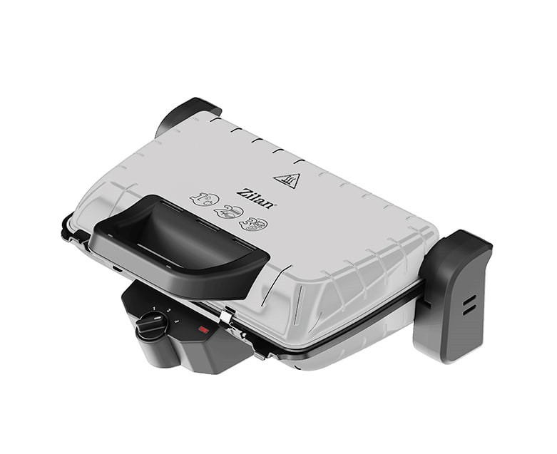 Гриль електричний Zilan ZLN4021G сірий