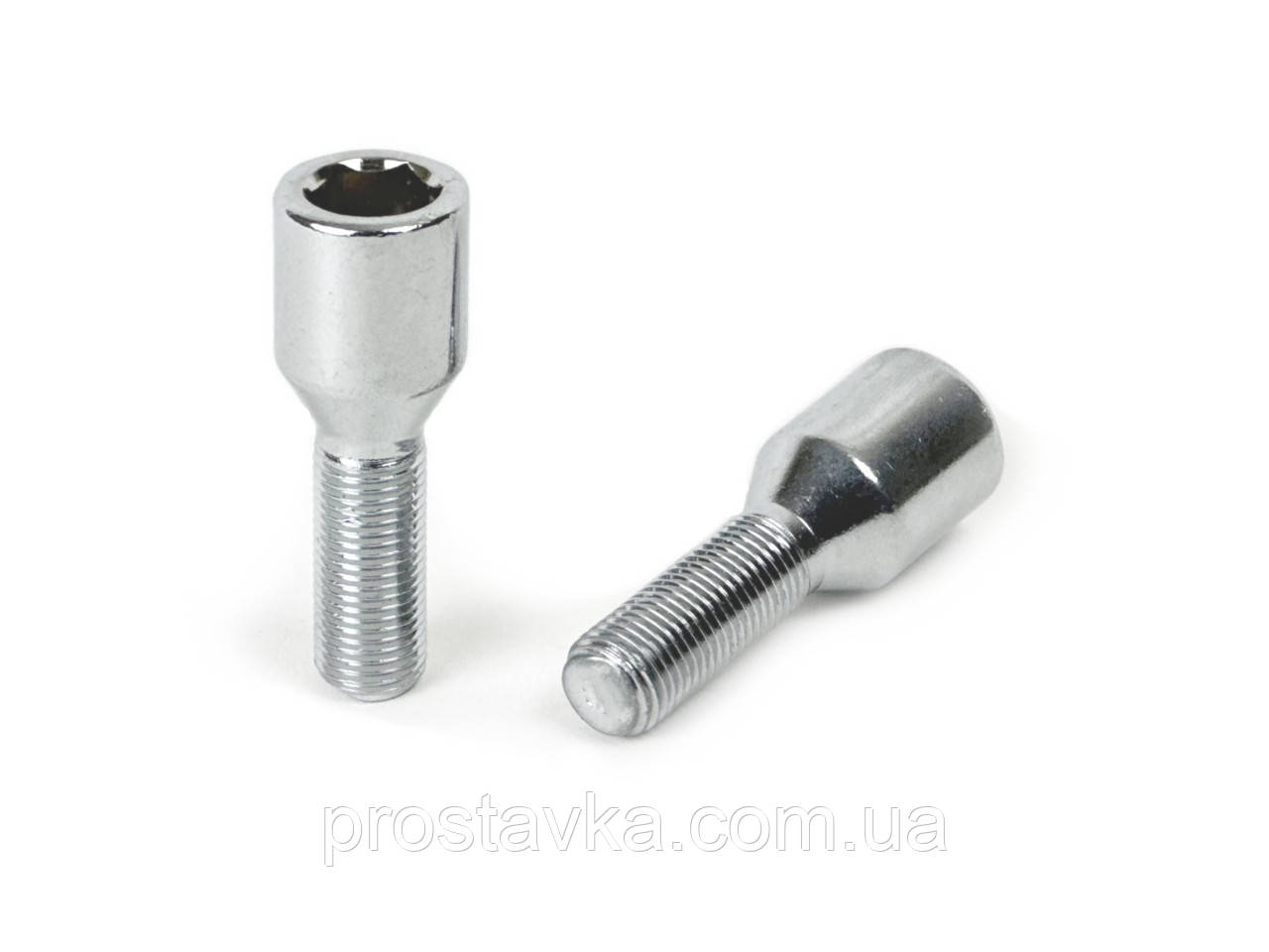 Болт 272120 H VHE20B30 Cr M12X1,25X30 Хром Конус, Dголови = 20 мм, внутр. шестигранник 12 мм, фото 1