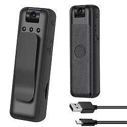 Нагрудна боді камера 1080P, WiFi, 500mAh / Нагрудний відеореєстратор / Міні відеокамера / Портативна камера