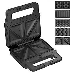 Сендвічниця мультимейкер 5в1, 2200Вт, Zepline ZP-802 / Бутербродниця / Вафельниця / Електрогриль