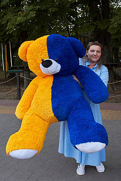 М'яка іграшка Ведмедик Патріот 180 см М'яка іграшка для дівчаток М'яка іграшка ведмідь Великий плюшевий ведмідь