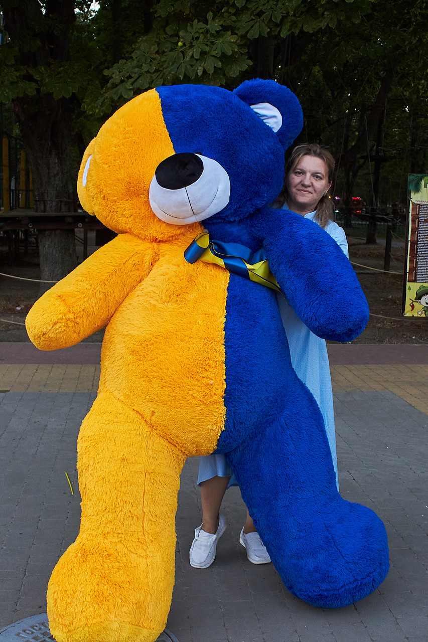 Мягкая игрушка Мишка Патриот 250 см Мягкая игрушка для девочек Мягкая игрушка медведь Большой плюшевый медведь - фото 1 - id-p2455607176