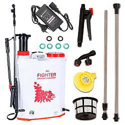 Оприскувач акумуляторний 16л + Насадки 3шт, FT-687 / Оприскувач садовий / Електрооприскувач