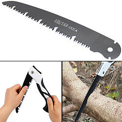 Змінне полотно для ручної пилки, 30 см / Полотно для садової ножівки / Пиляльне полотно для ножівки по дереву