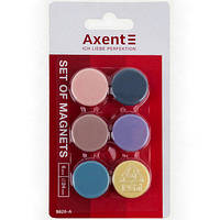 Набір магнітів 6шт 24мм Axent Morandi