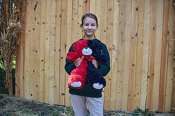 М'яка іграшка Ведмедик Томмі 50 см Мила іграшка М'який ведмедик Іграшка плюшева