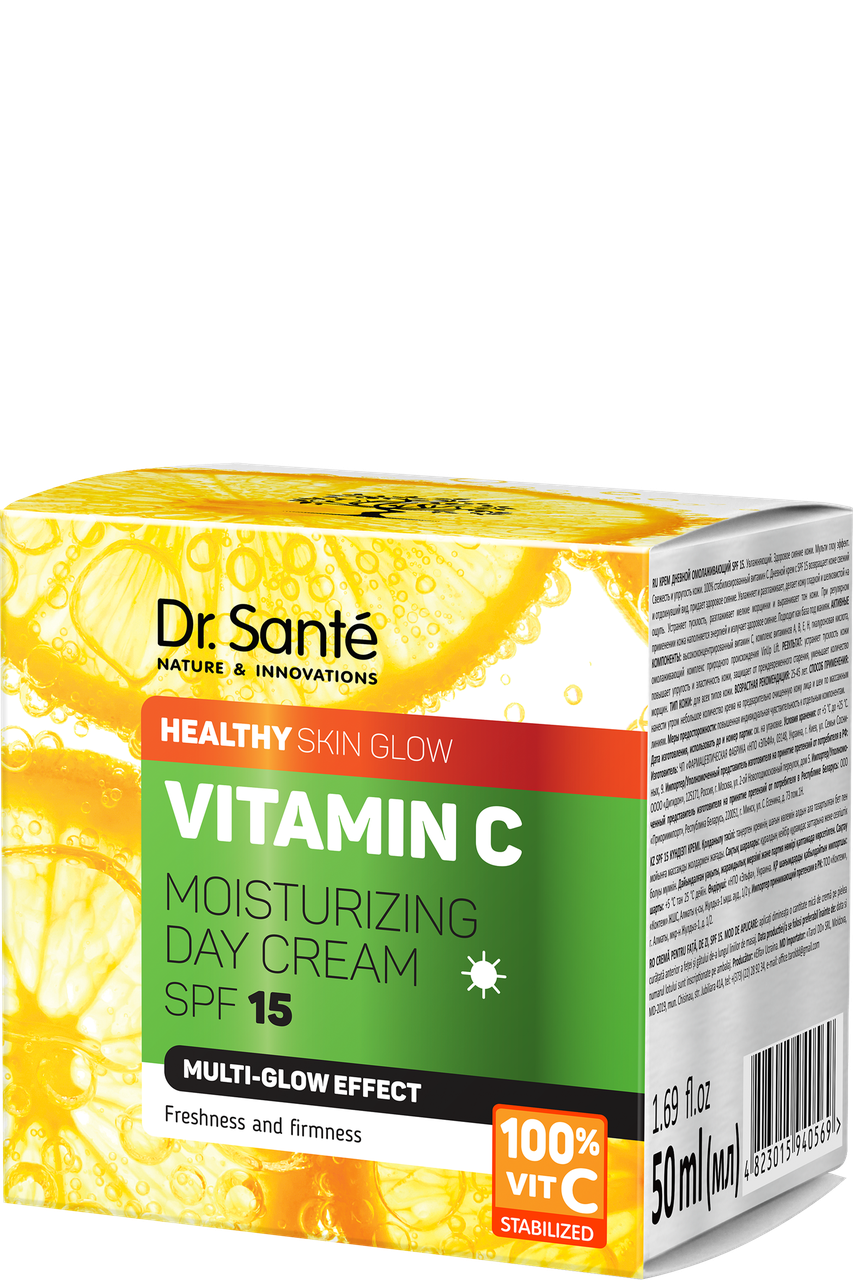 Денний крем омолоджуючий Dr.Sante Vitamin C SPF15 50 мл, фото 1