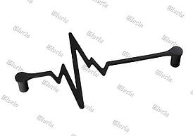 Ручка KKP-0065 - 160 мм матова чорна