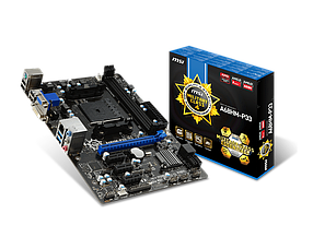 Материнська плата MSI A68HM-P33 Socket FM2+ (A68HM-P33) Б/В