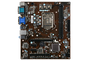 Материнська плата Elitegroup ECS H110M4-C43 LGA 1151v1 (H110M4-C43) Б/В