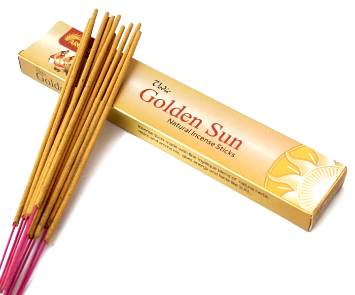 Ароматичні палички Vedic Golden Sun / Золоте Сонце, Aromatika