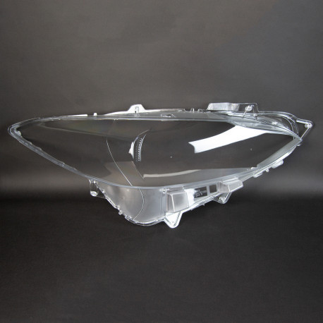 Пластиковое стекло фары Mazda 3 (BM) 2013-2017 правое (пассажирское), фото 1