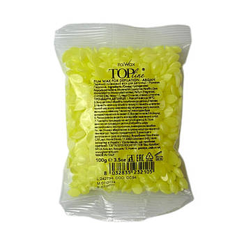Віск в гранулах для депіляції ItalWax TOP LINE Арган 100 грам