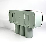 Настінний тримач-дозатор для зубної пасти та щіток Toothbrush Holder з 3 стаканами TO-11, фото 10