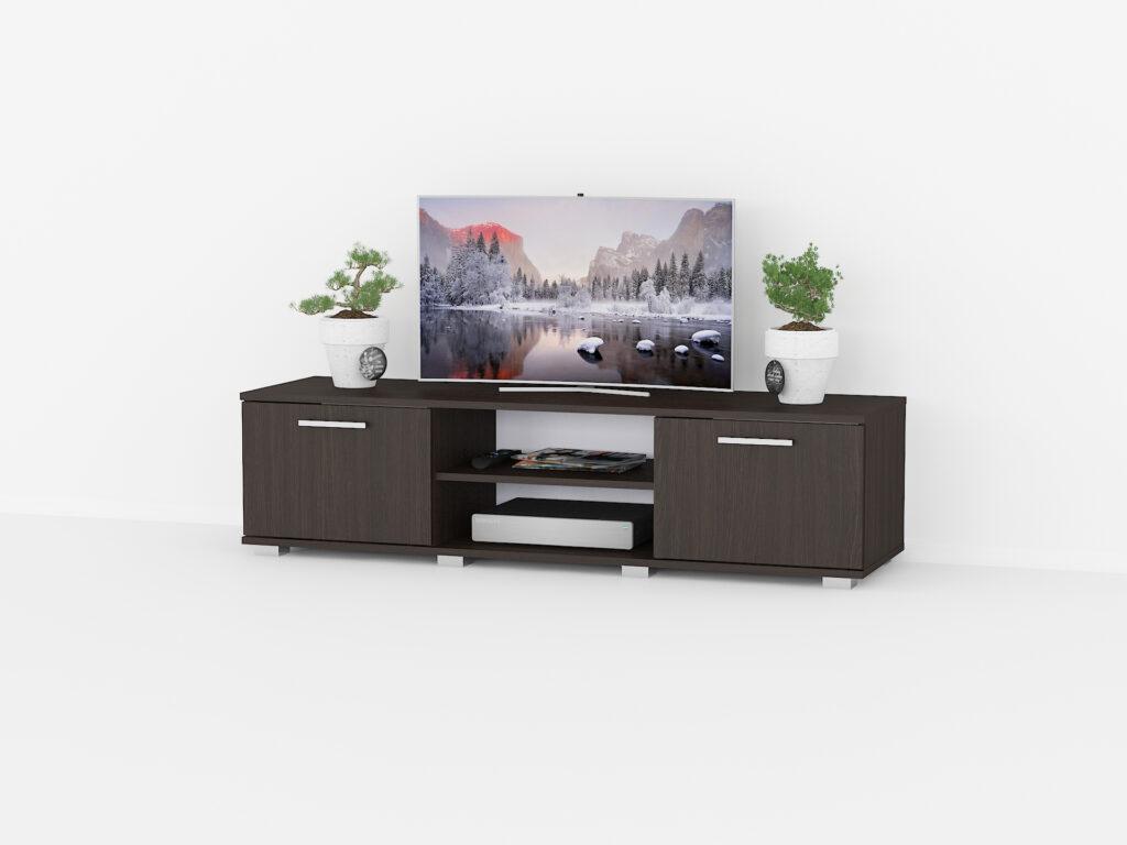Тумба під ТВ Moreli GT-0106 Венге темний 140х40х36 см