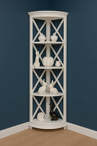 Етажерка дерев'яна в стилі Прованс ПР-11 РКБ-Меблі, колір на вибір, фото 1