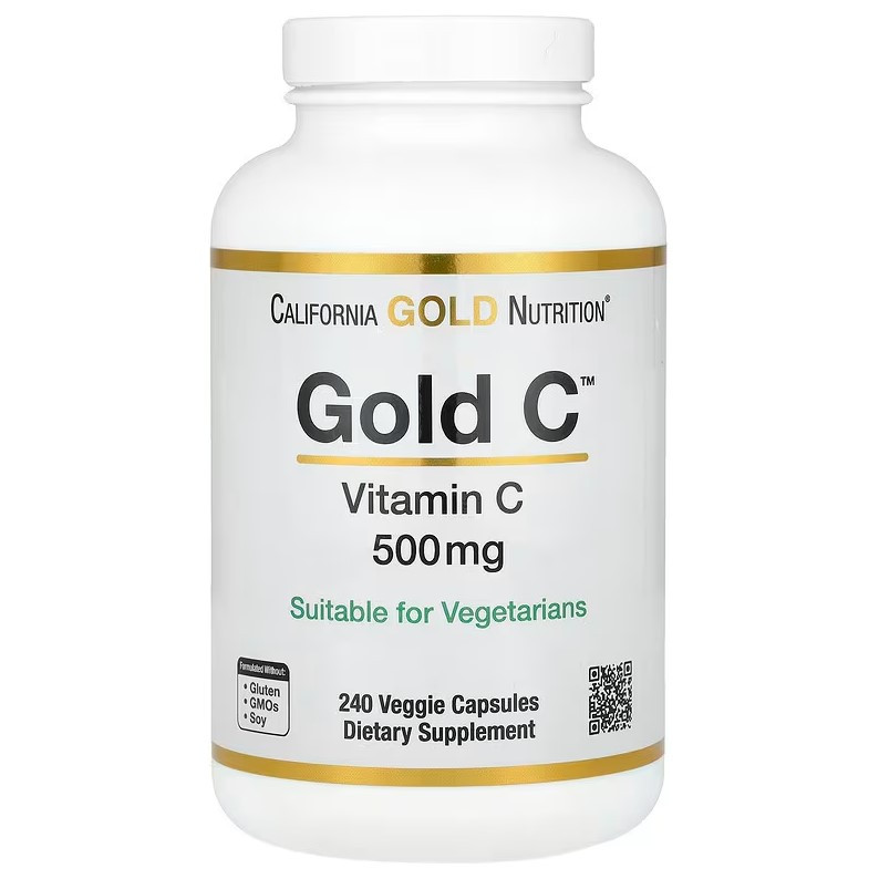 Вітамін California Gold Nutrition Vitamin C 500 (240 капсул.)