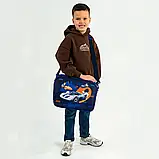 Набір Kite Hot Wheels (текстильна сумка, термос, пляшка, ланчбокс, підставка для книг), фото 3