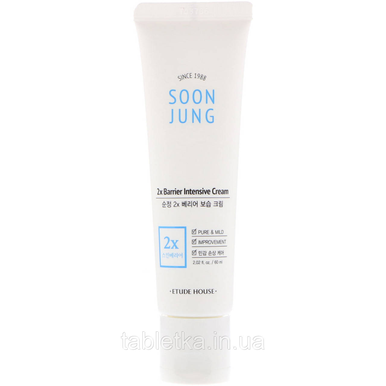 Etude, Soon Jung, крем для інтенсивного зволоження шкіри, 60 мл (2,02 рідкий. унції) (Discontinued Item)