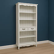 Шафа для книг з масиву дерева в класичному стилі ПР-05 Прованс колір на вибір РКБ-Меблі