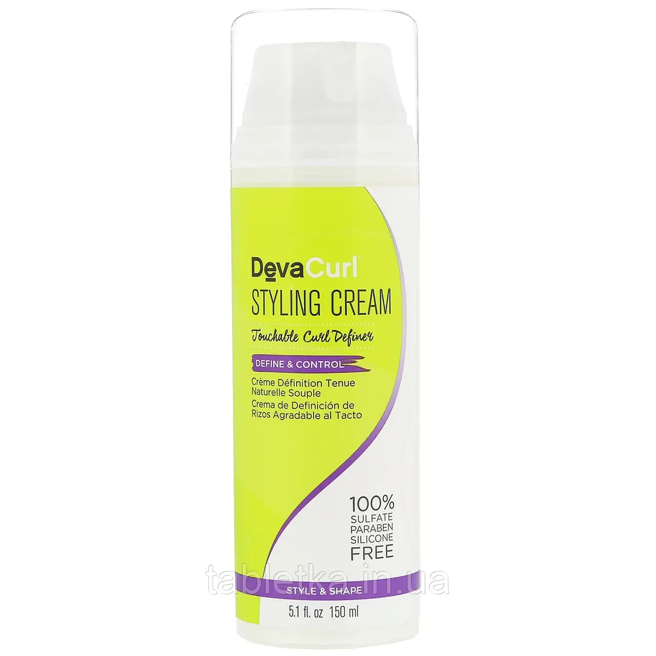DevaCurl, Touchable Curl Definer, Форма та Контроль, крем для укладання, 150 мл