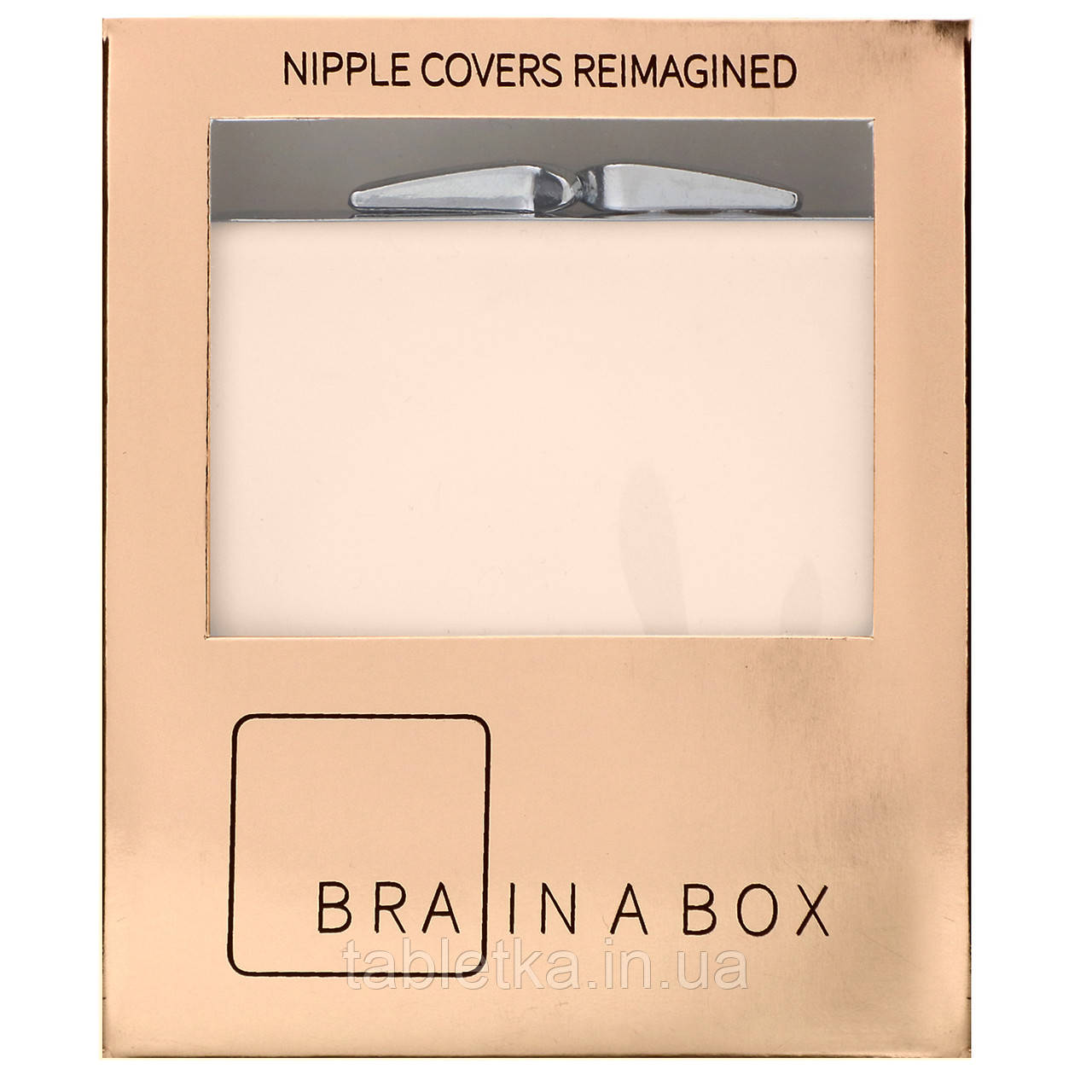 Bra in a Box, Luxe Box with Nipcos, Light, 1 Pair (Discontinued Item)