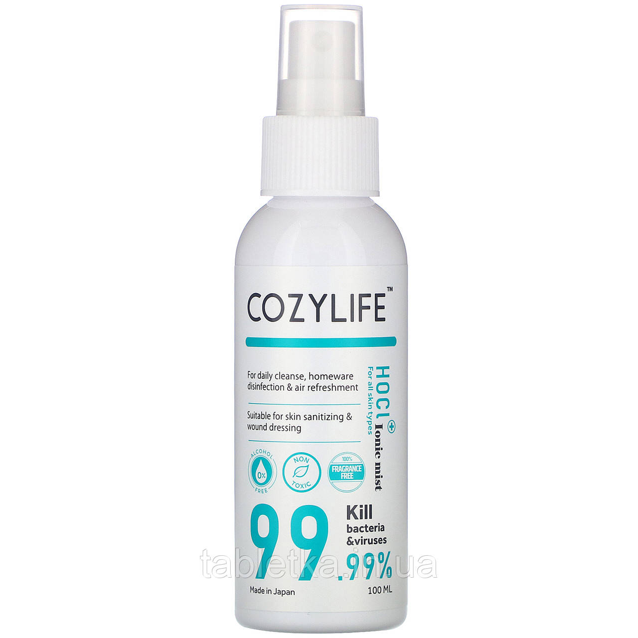 Cozylife, HOCL Ionic Mist, For All Skin Types, 100 ml (Discontinued Item)