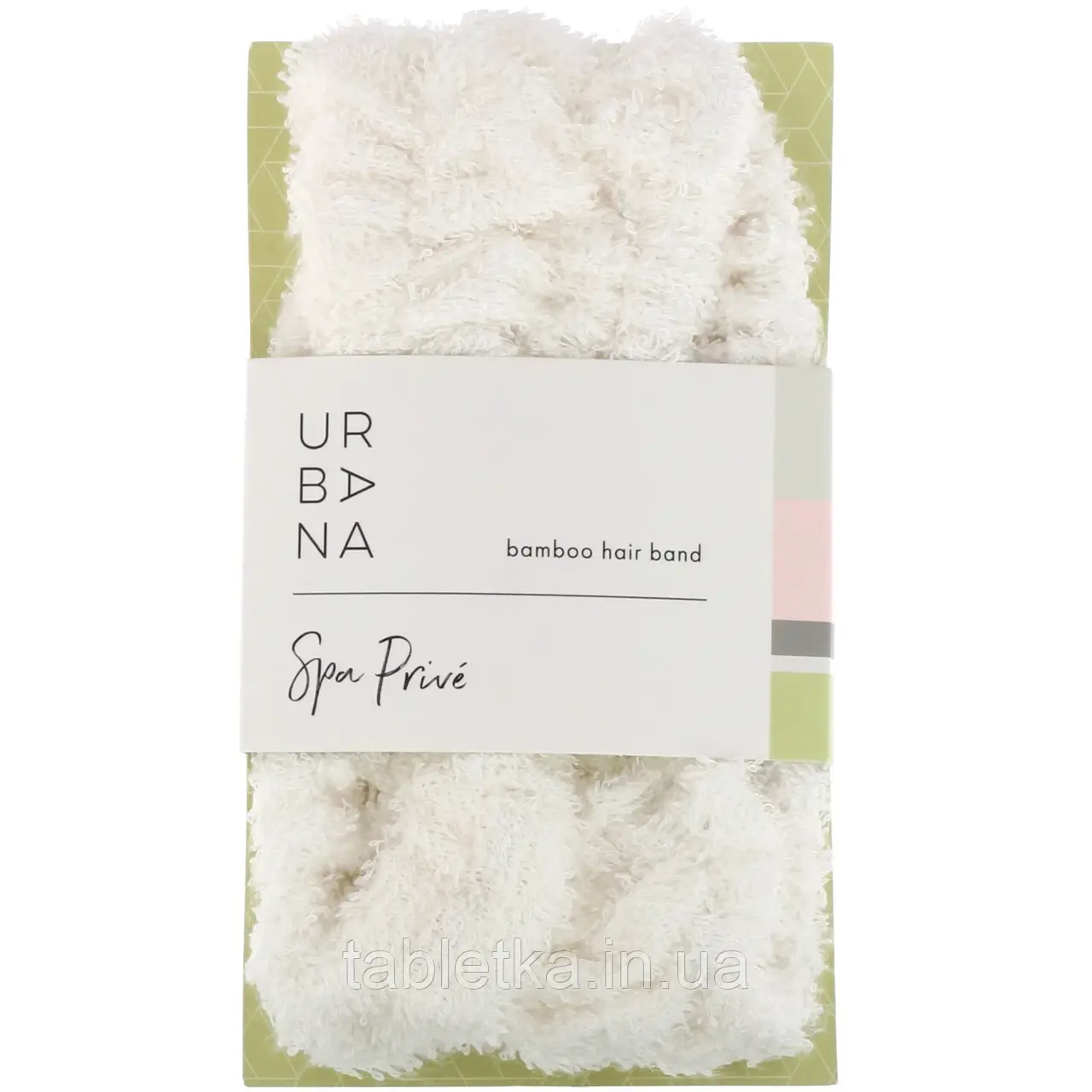 European Soaps, Urbana, Spa Prive, бамбукова пов'язка для волосся, 1 шт.