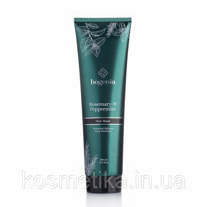 Маска для волосся Rosemary Peppermint Hair Mask Bogenia (300мл)
