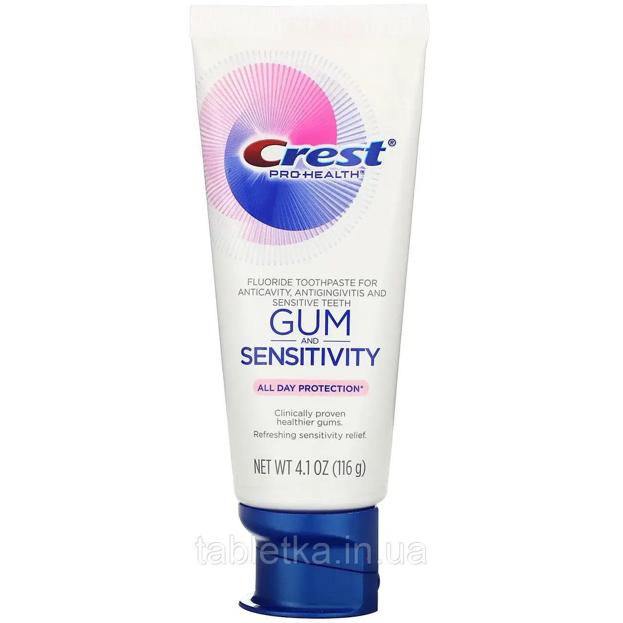 Crest, Pro Health, для чутливих ясен, зубна паста з фтором, м'яка м'ята, 116 г (4,1 унції)